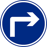 Direction to be followed